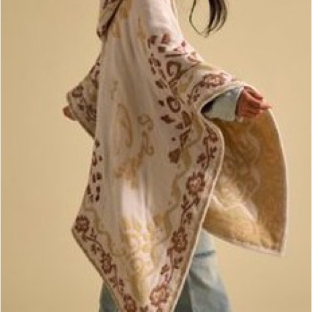 Free People Rown Printed Duster - Picture 2 of 4